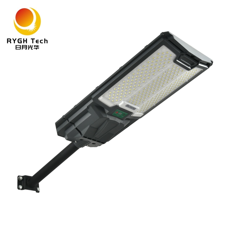 Large zone d'irradiation 300 mètres carrés avec haute luminosité 5050 puces LED tout en un Soleil LED Street Light 30W