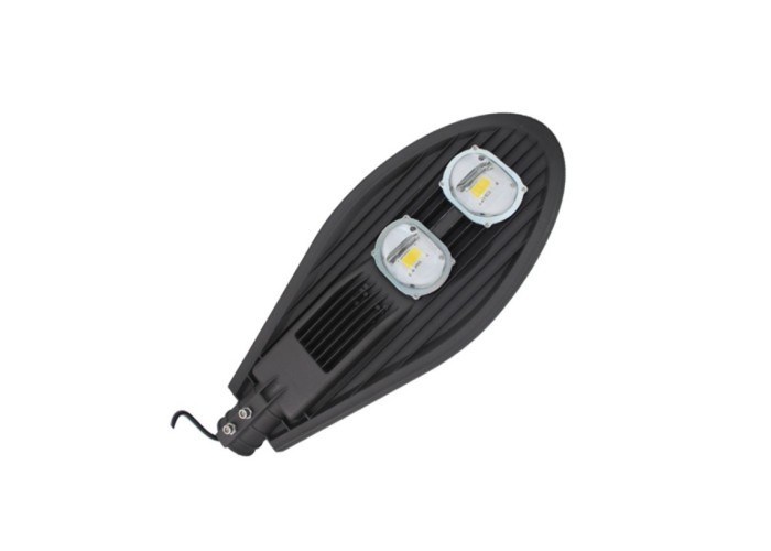 Tête blanche extérieure de cobra de réverbère de l'aluminium LED 50 000 heures de temps de la vie