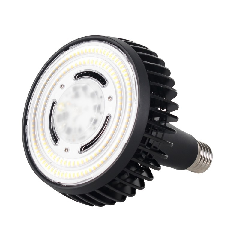 La puissance élevée d'angle optique de 60° 90° a mené la haute ampoule 60W-200W des lumières E40/E39/E27 de baie