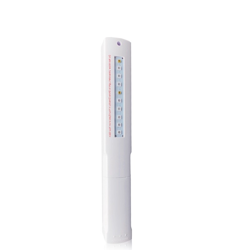 Stérilisateur de lumière UV du watt LED du Portable 4, puissance tenue dans la main de pile sèche de stérilisation de lumière UV