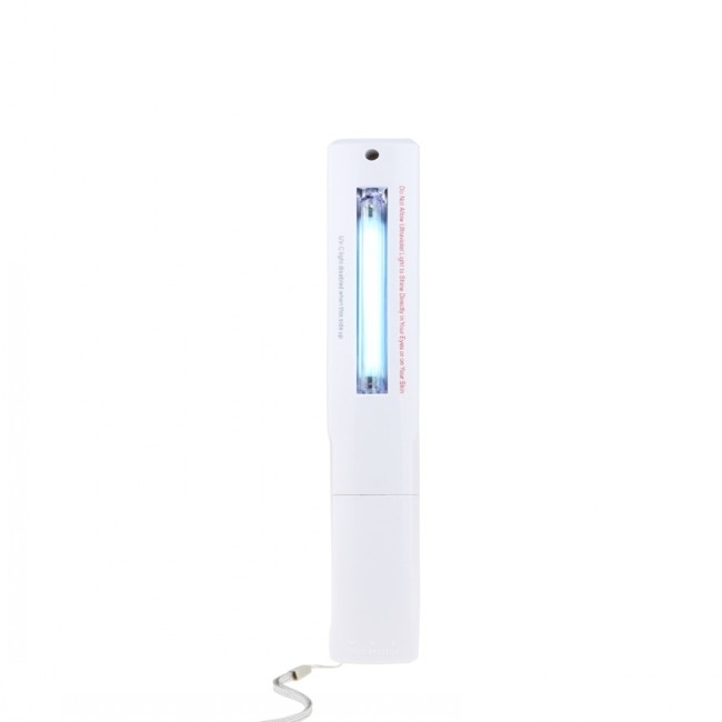 Baguette magique de stérilisateur de lumière UV du watt LED du Portable 4, puissance tenue dans la main de pile sèche de stérilisation de lumière UV