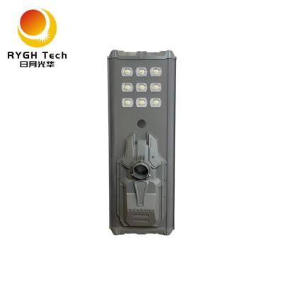 Lumière de rue solaire LED intégrée 30W avec haute luminosité 5054 puces LED Capteur PIR Sensors automatiquement et lumières